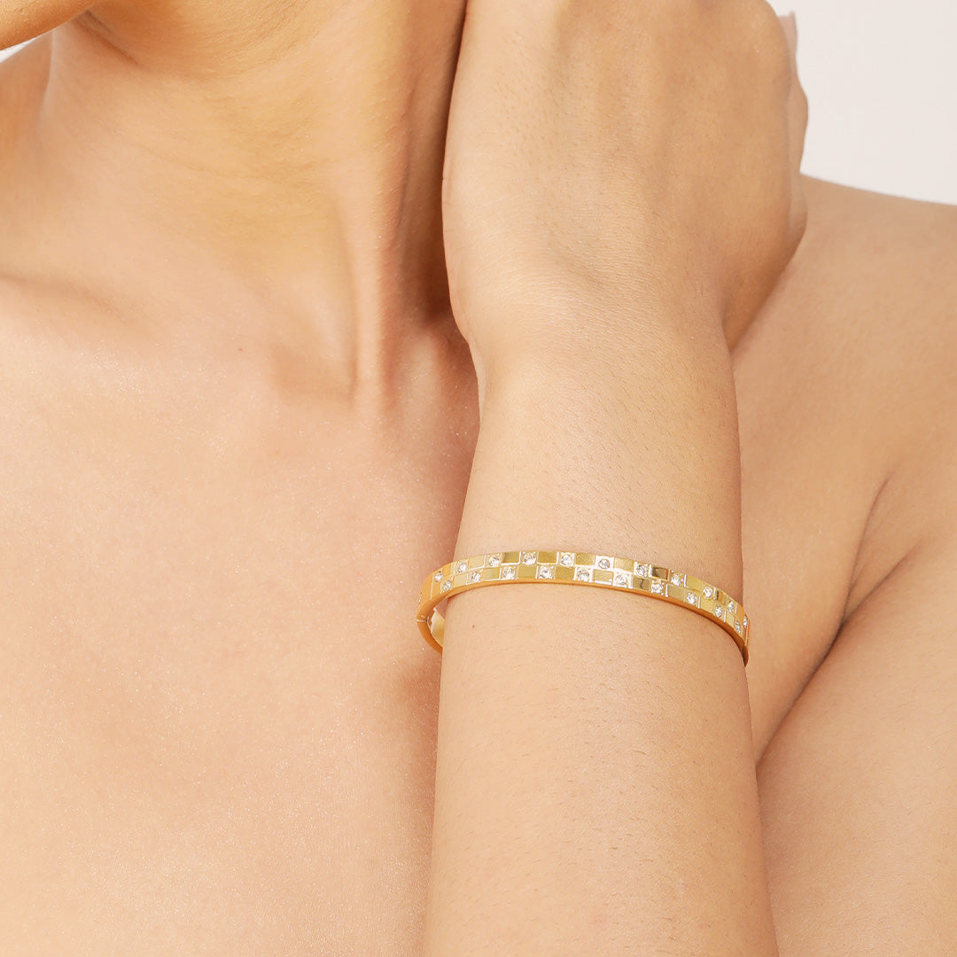 Golden Aura 18K Gold Plated Bracelet