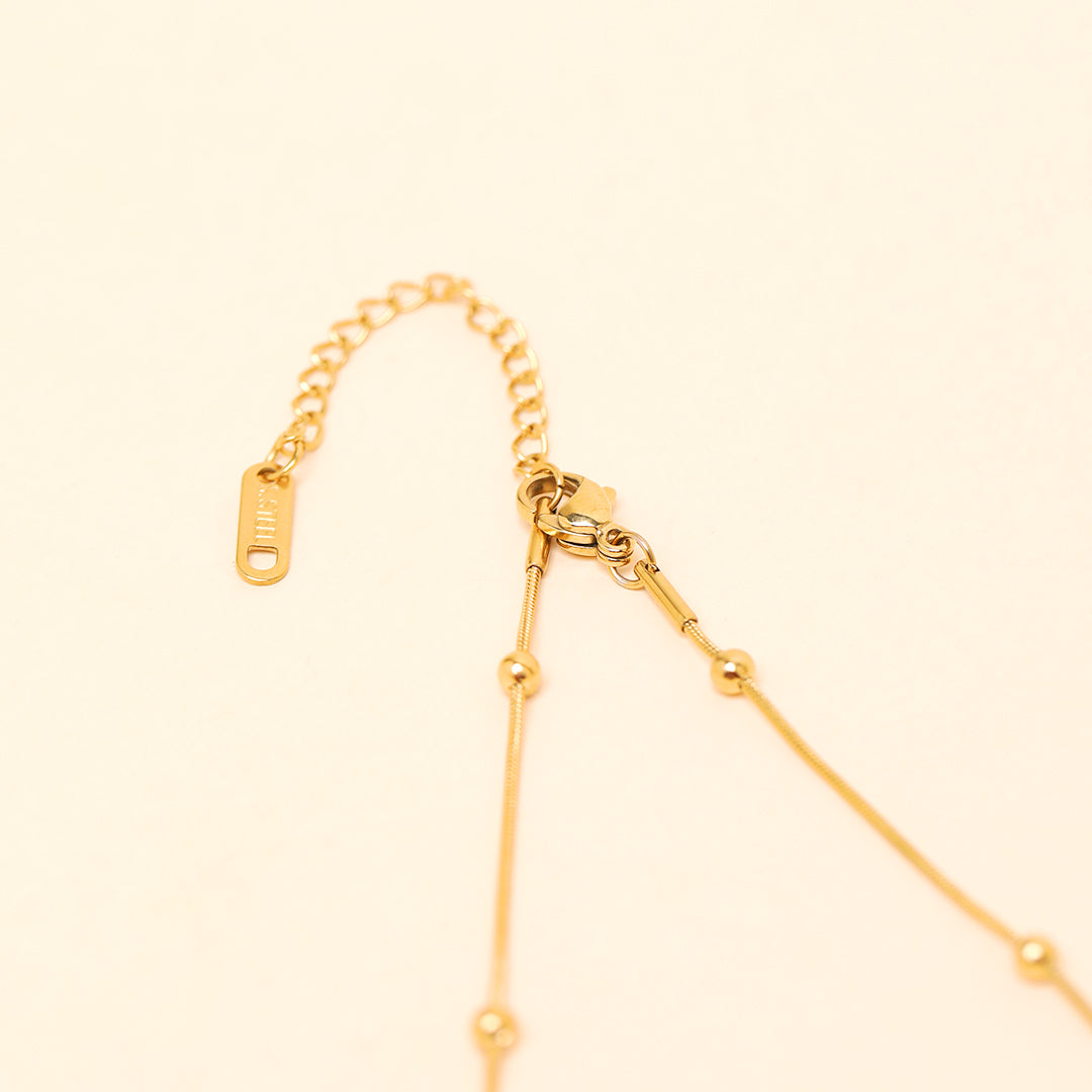 Heart Throb 18K Gold Plated Necklace