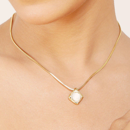 Golden Glint 18K Gold Plated Necklace