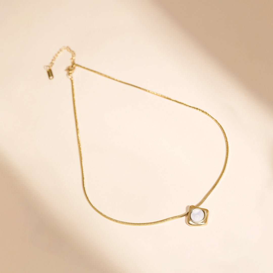 Golden Glint 18K Gold Plated Necklace