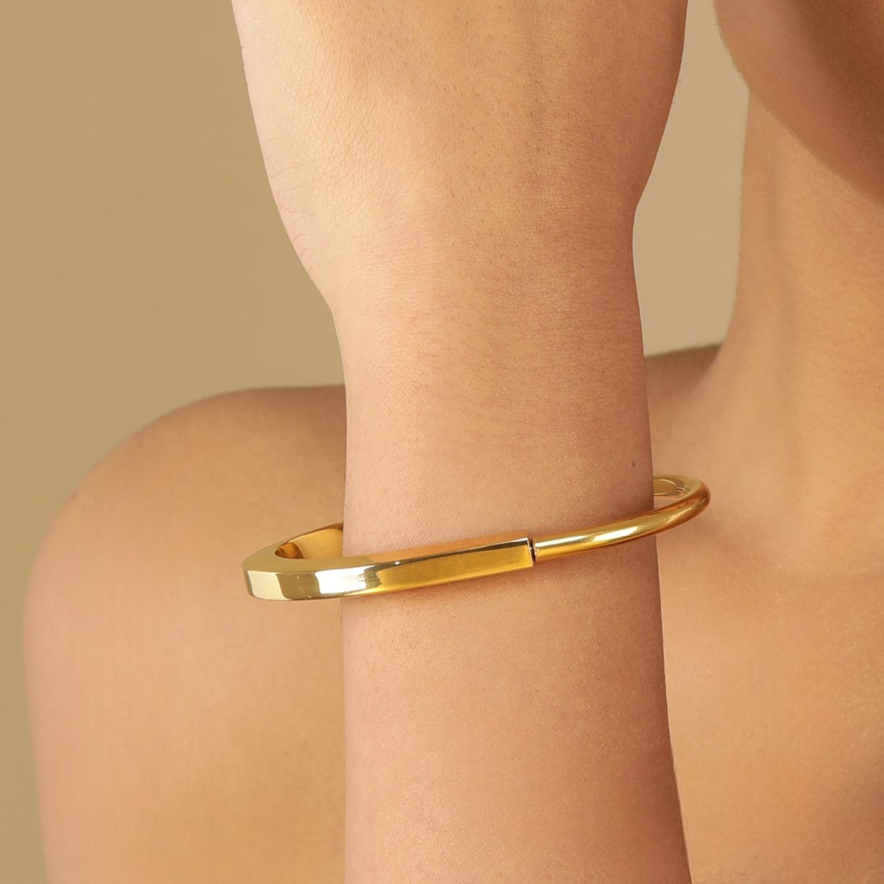 Celestial Loop 18K Gold Plated Bracelet