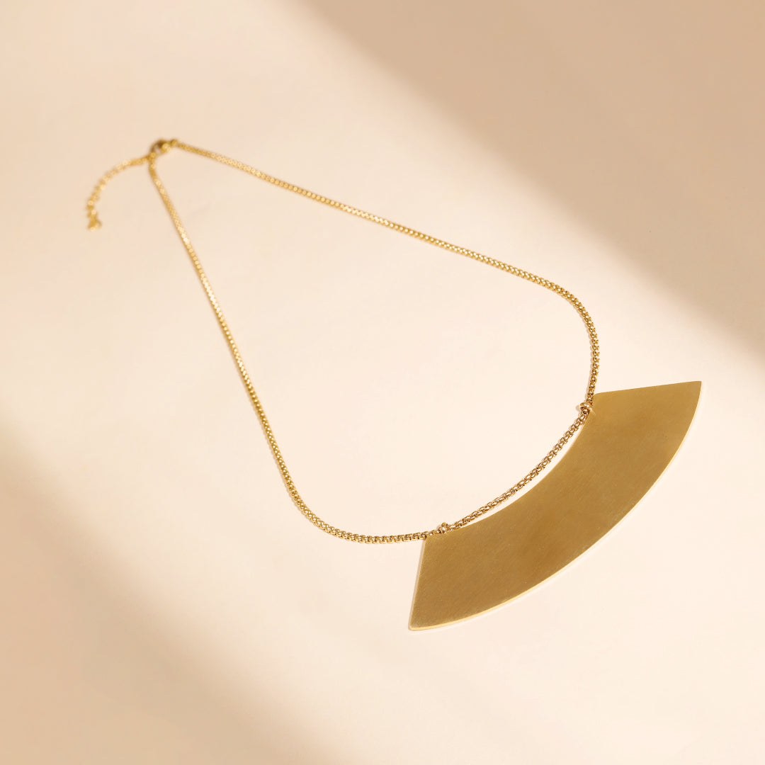 Celestial Beam 18K Gold Plated Necklace