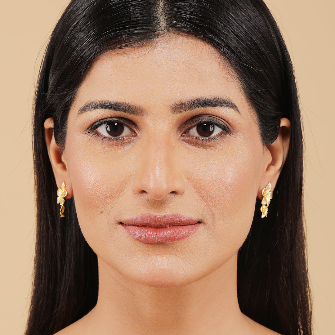 Flawora 18K Gold Plated Earrings