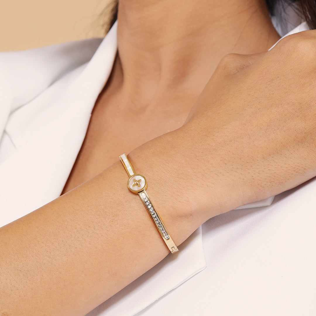 Radiance Band 18K Gold Plated Bracelet