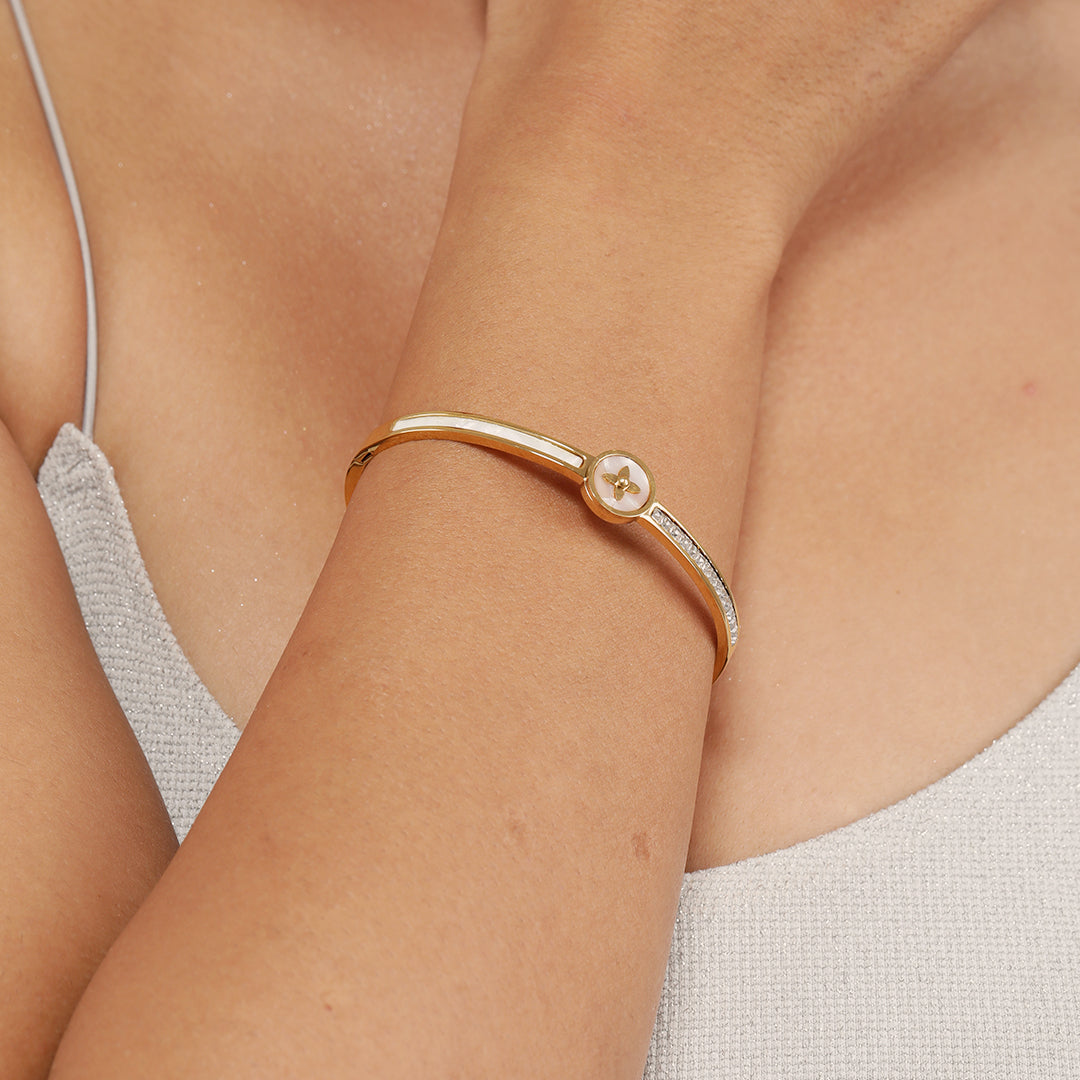 Radiance Band 18K Gold Plated Bracelet