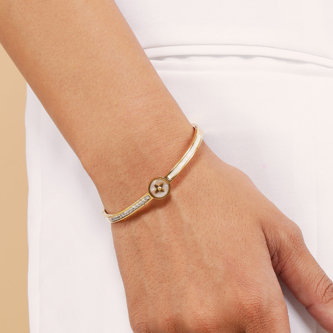 Radiance Band 18K Gold Plated Bracelet