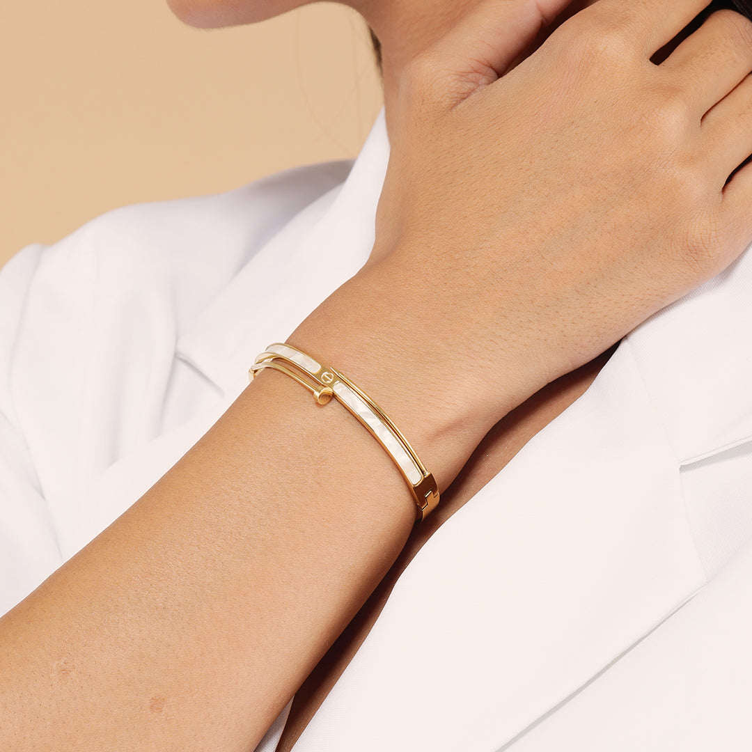 Petite Gleam 18K Gold Plated Bracelet