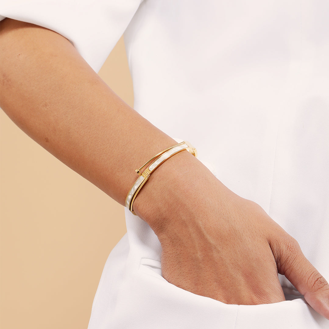 Petite Gleam 18K Gold Plated Bracelet