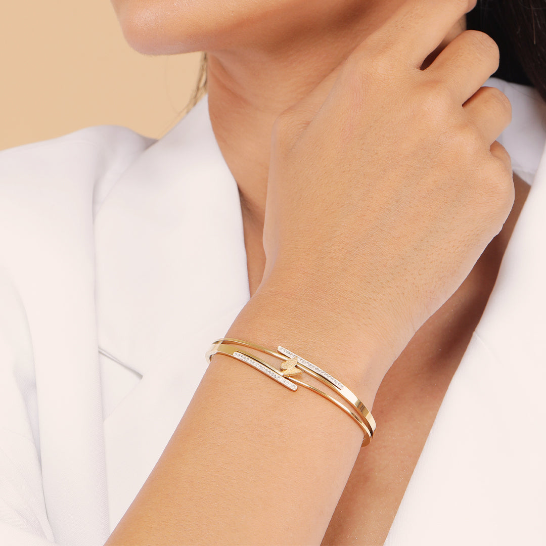 Golden Whisper 18K Gold Plated Bracelet