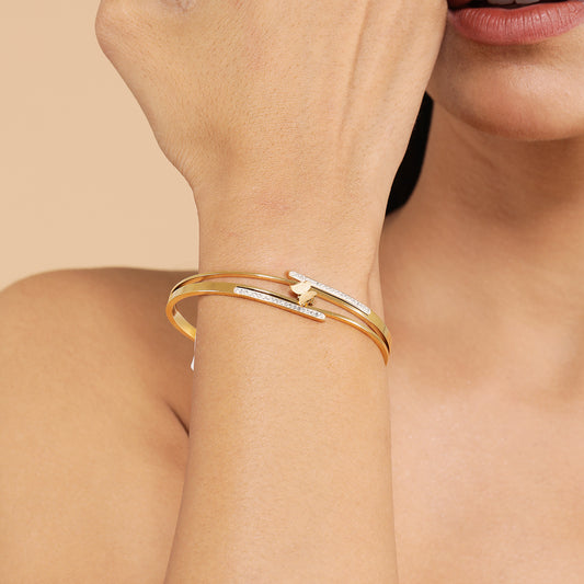 Golden Whisper 18K Gold Plated Bracelet