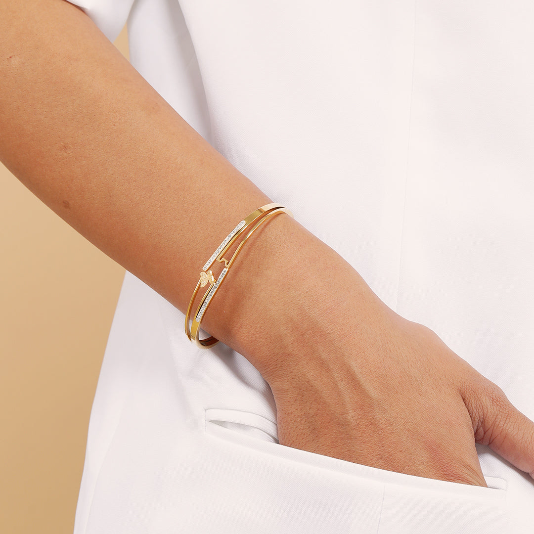 Golden Whisper 18K Gold Plated Bracelet