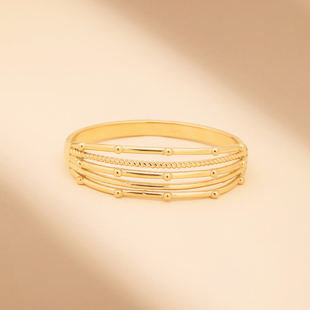 Five Layer 18K Gold Plated Bracelet