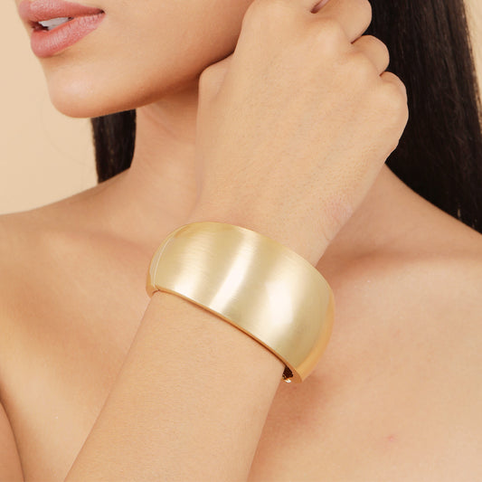 Bold Brilliance 18K Gold Plated Bracelet