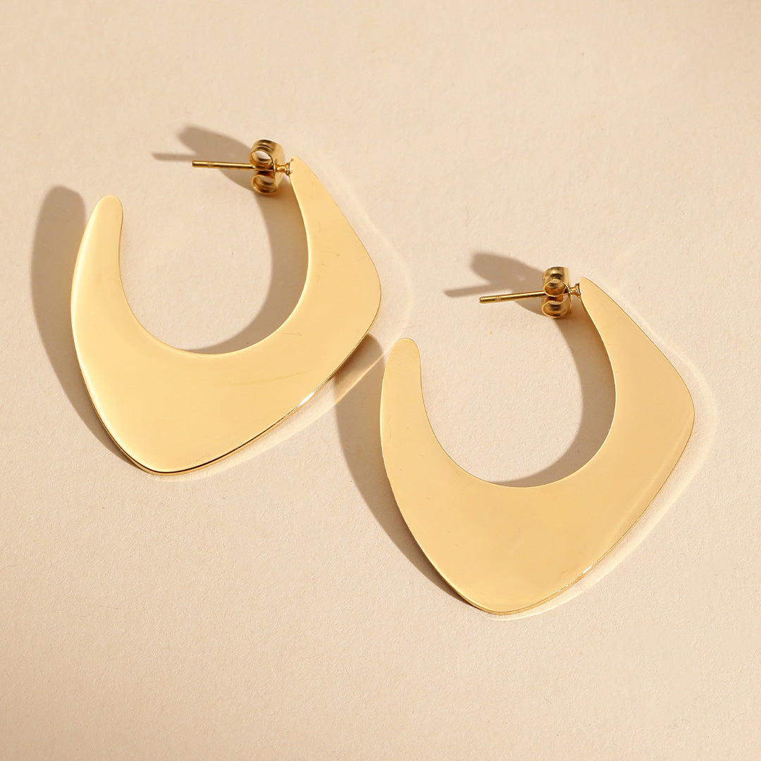 Luna Serene 18K Gold Plated Earrings