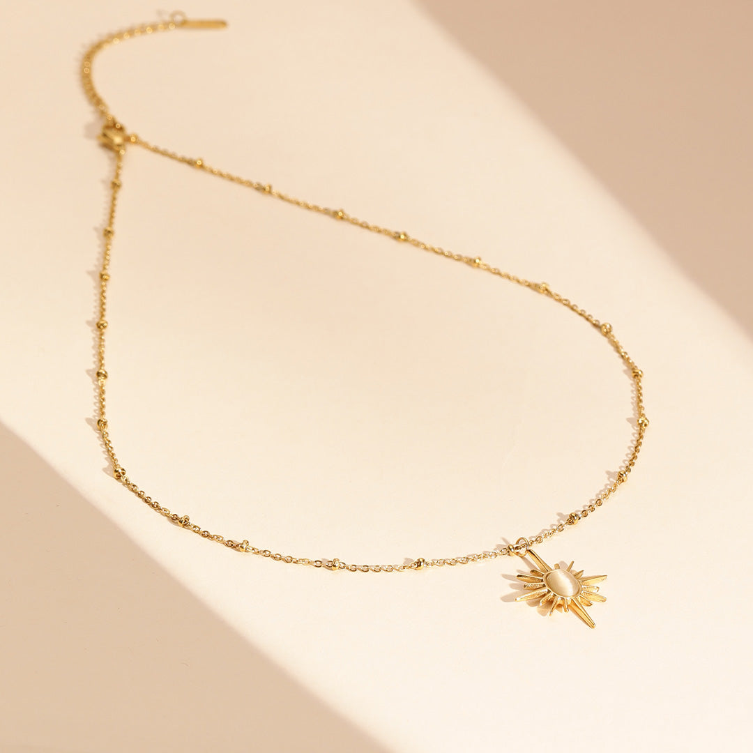 Luminous Star 18K Gold Plated Necklace