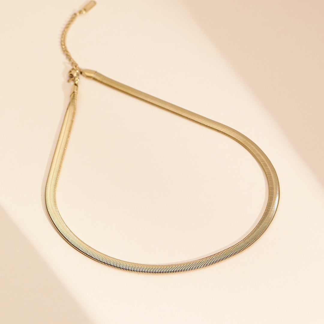 Majestic String 18K Gold Plated Necklace