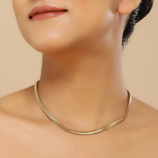 Majestic String 18K Gold Plated Necklace