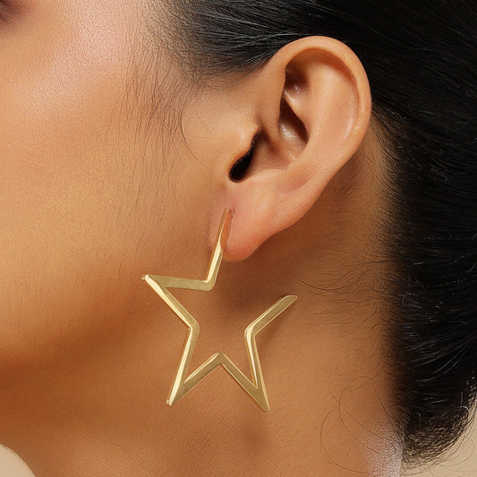 Starry Night  18K Gold Plated Earrings