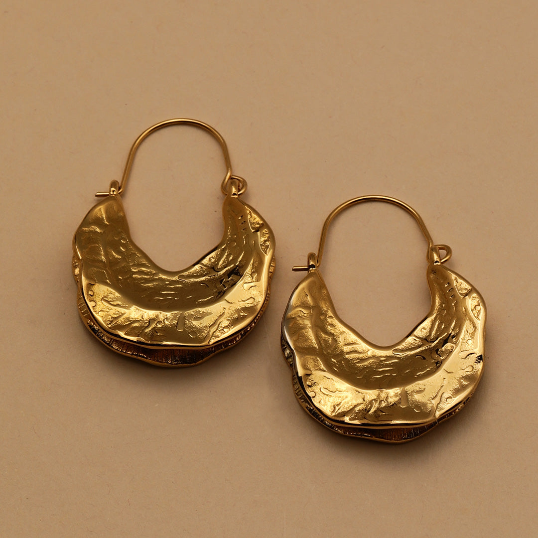 Glint Glam 18K Gold Plated Earrings